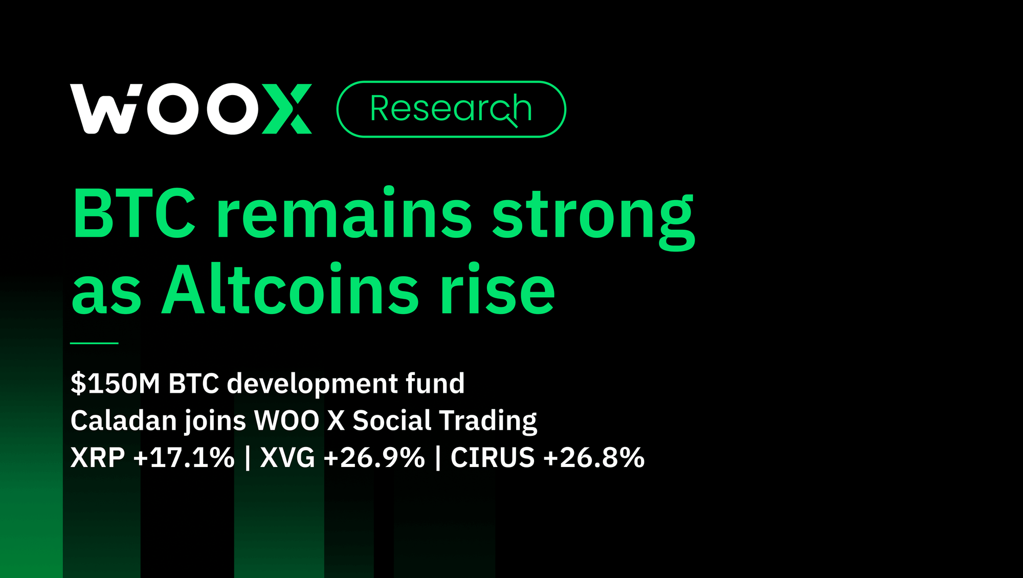 BTC remains strong as Altcoins rise