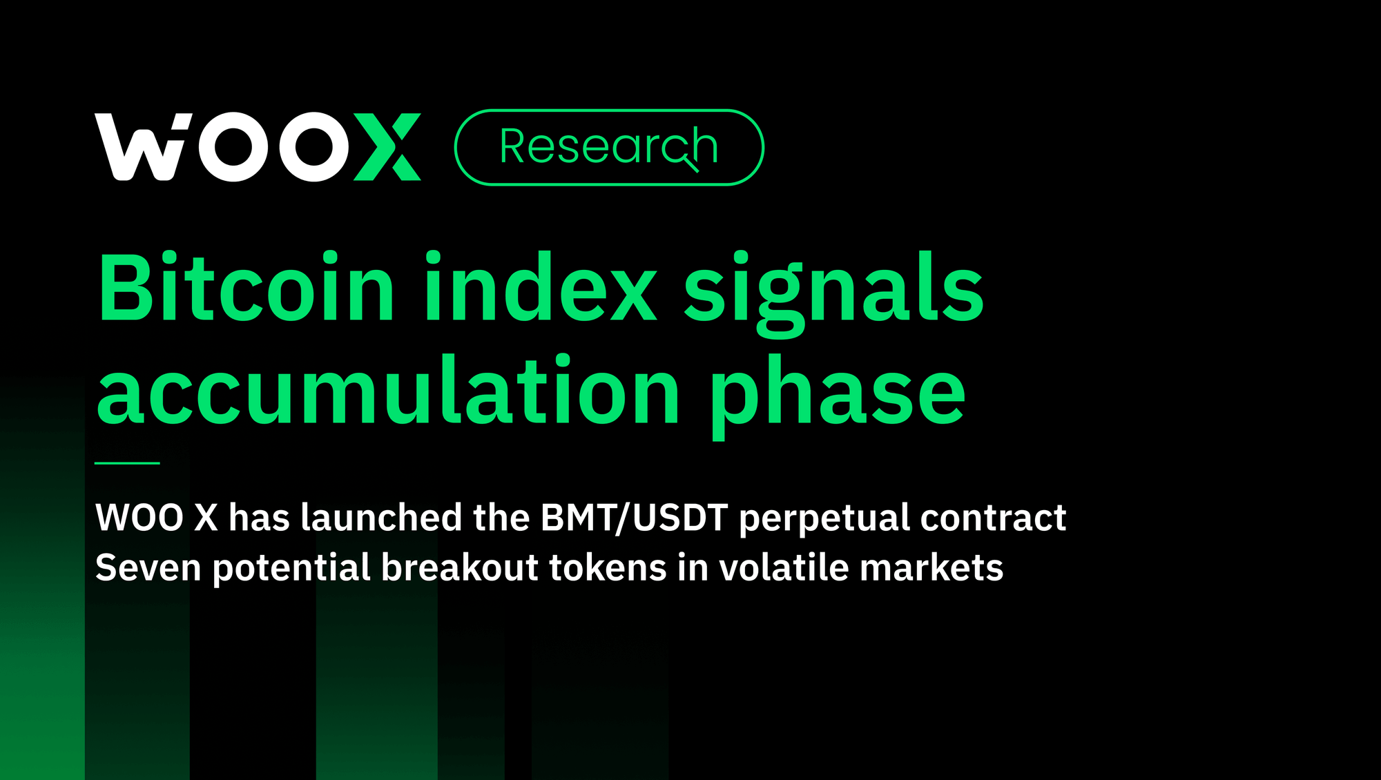 Bitcoin index signals accumulation phase