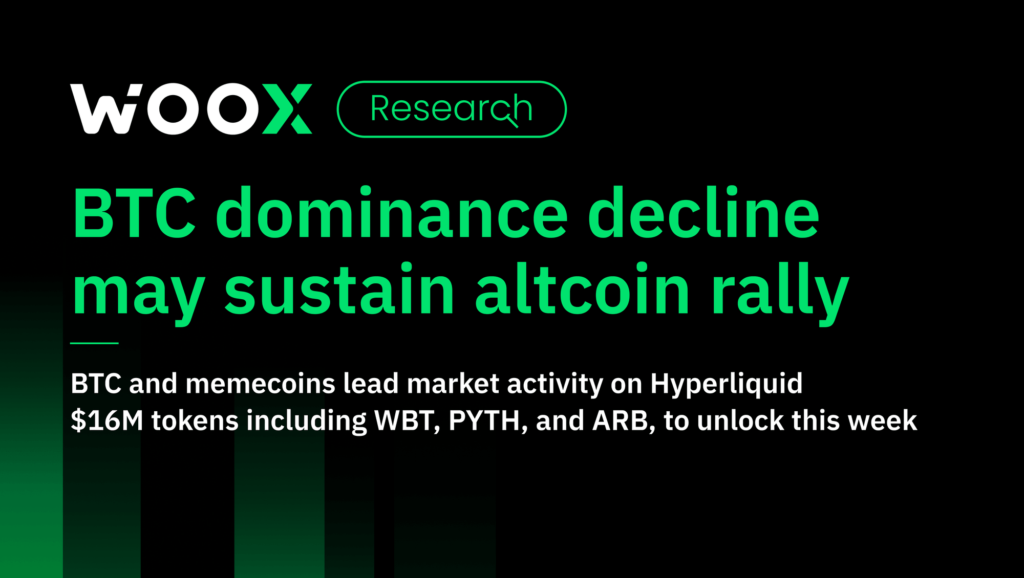 BTC dominance decline may sustain altcoin rally